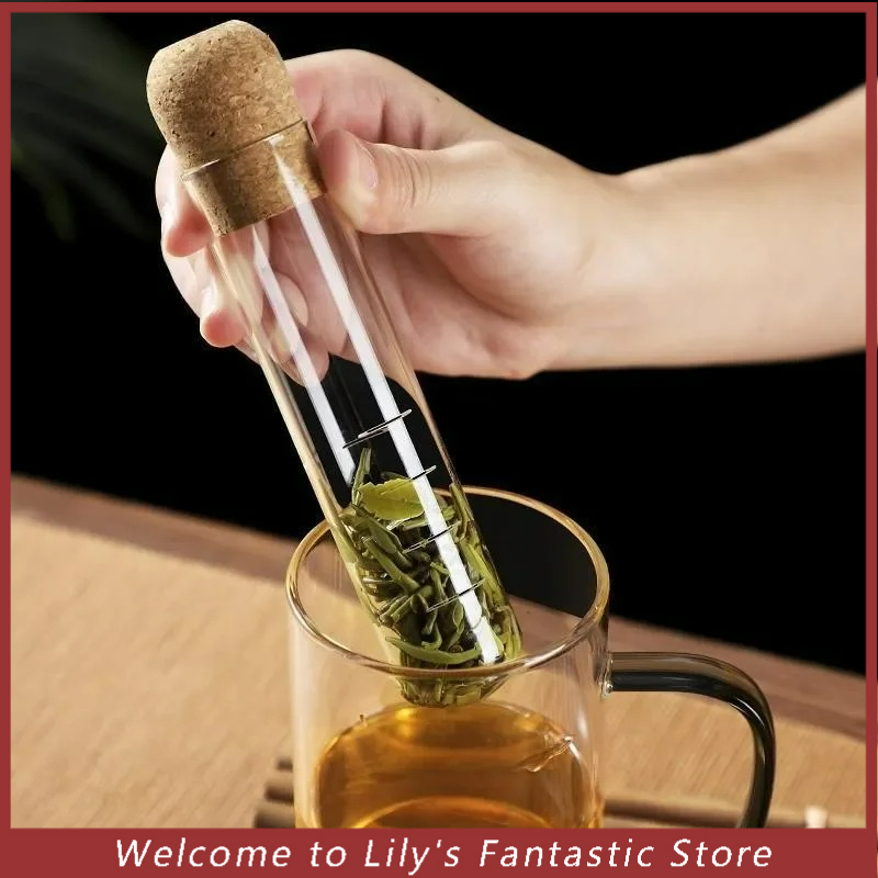Herbal Tea For Wellness - High Borosilicate Glass Test Tube Tea
