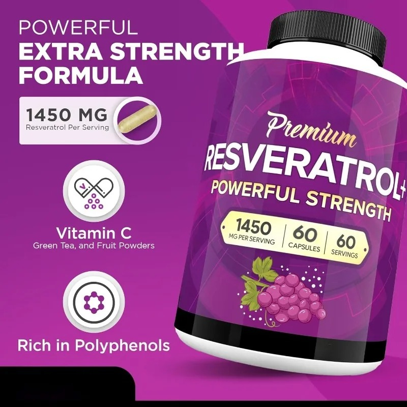 1450mg Resveratrol - Pure Whit - Herbal Tea For Wellness ulasan dan harga