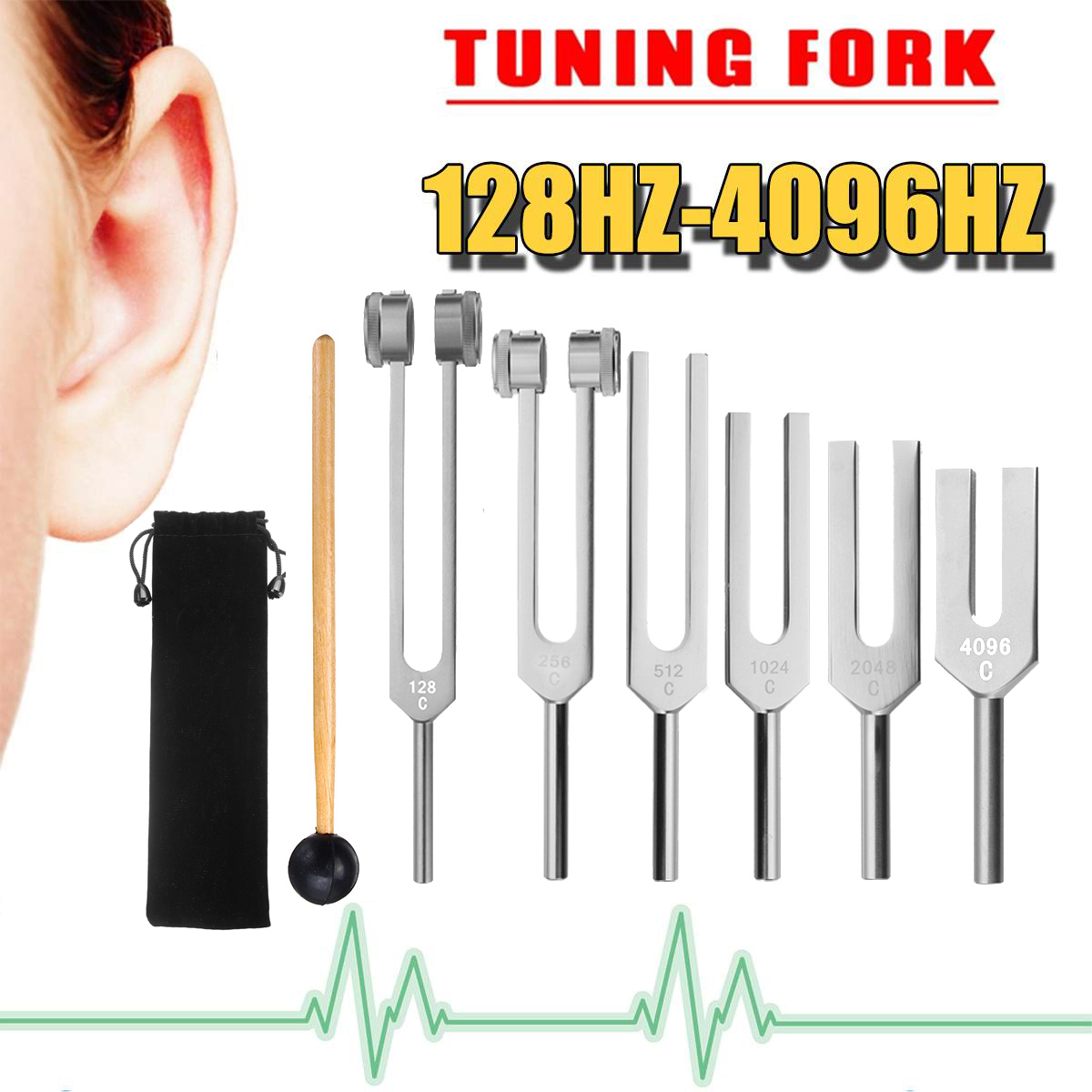 Medical 128Hz 256Hz 512Hz 1024 - Healing Wellness ulasan dan harga