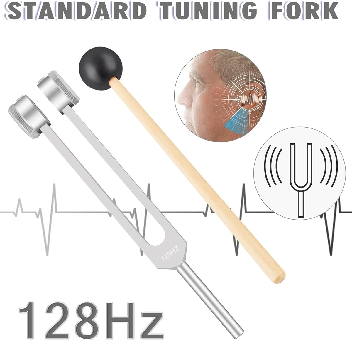Miwayer 128Hz Tuning Fork: For - Healing Wellness ulasan dan harga