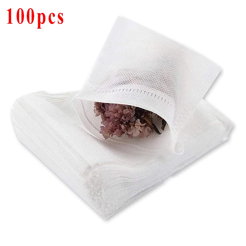 100pcs Disposable Teabags Non- - Herbal Tea For Wellness ulasan dan harga