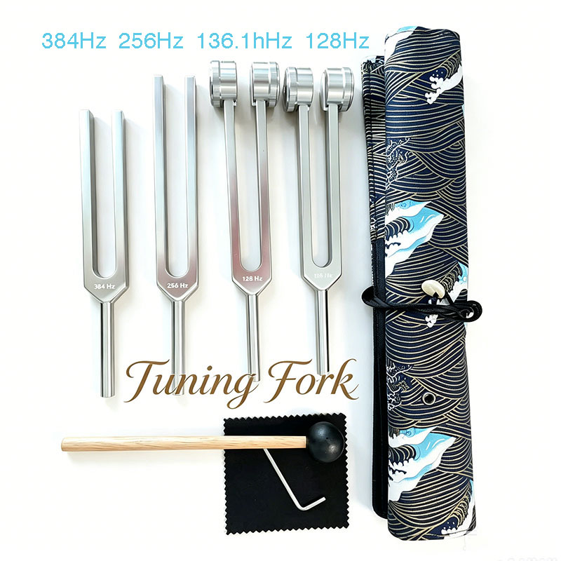 Tuning Fork Set 128 136.1 256  - Healing Wellness ulasan dan harga
