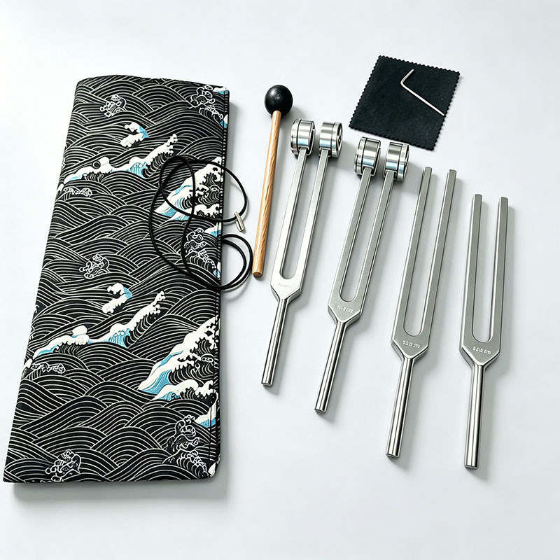 Tuning Fork Set 128 136.1 256  - Healing Wellness ulasan dan harga