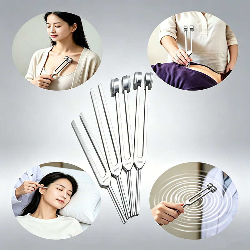 Tuning Fork Set 128 136.1 256  - Healing Wellness ulasan dan harga