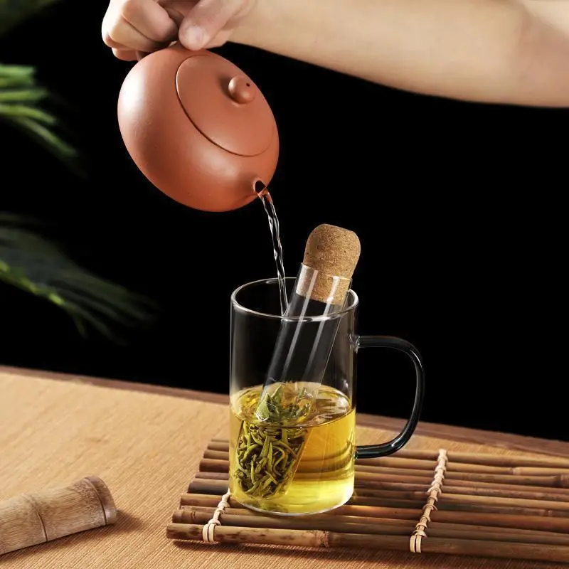 High Borosilicate Glass Test T - Herbal Tea For Wellness ulasan dan harga