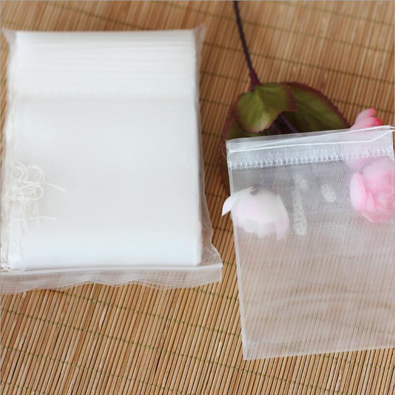 50pcs/lot Empty Tea Bag Nylon  - Herbal Tea For Wellness ulasan dan harga