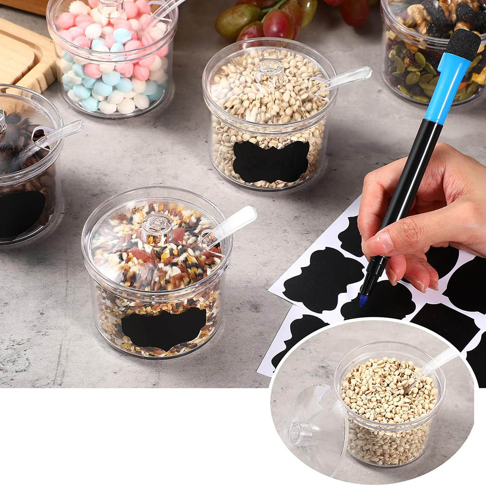 Acrylic Sugar Containers/Clear - Herbal Tea For Wellness ulasan dan harga